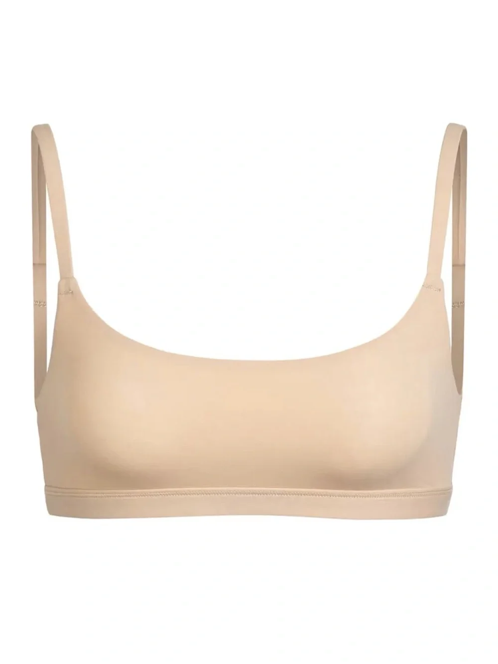 SKIMS Fits Everybody Scoop Bralette in Clay - Picture 6 of 6